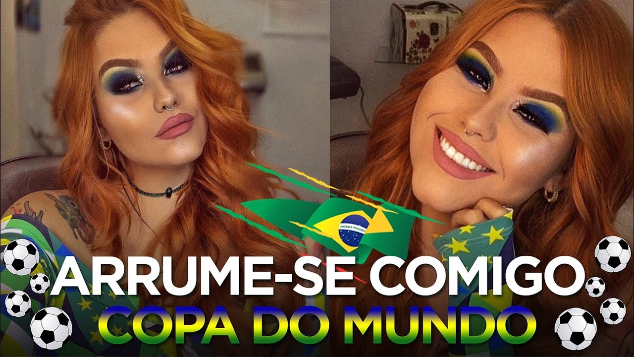 MAQUIAGEM COPA 2018 | BRASIL