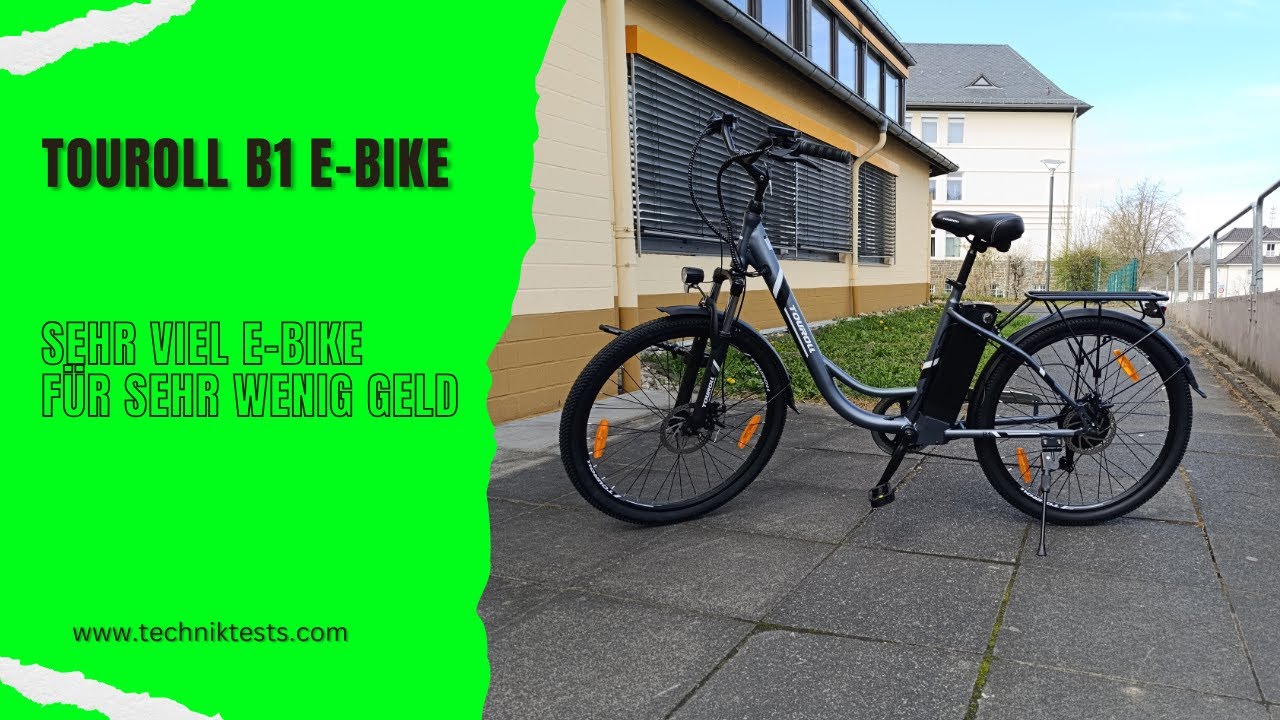 Touroll B1 - mehr E-Bike kann man für 479-519€ nicht bekommen - GEIZ IST GEIL 🚴‍♀️