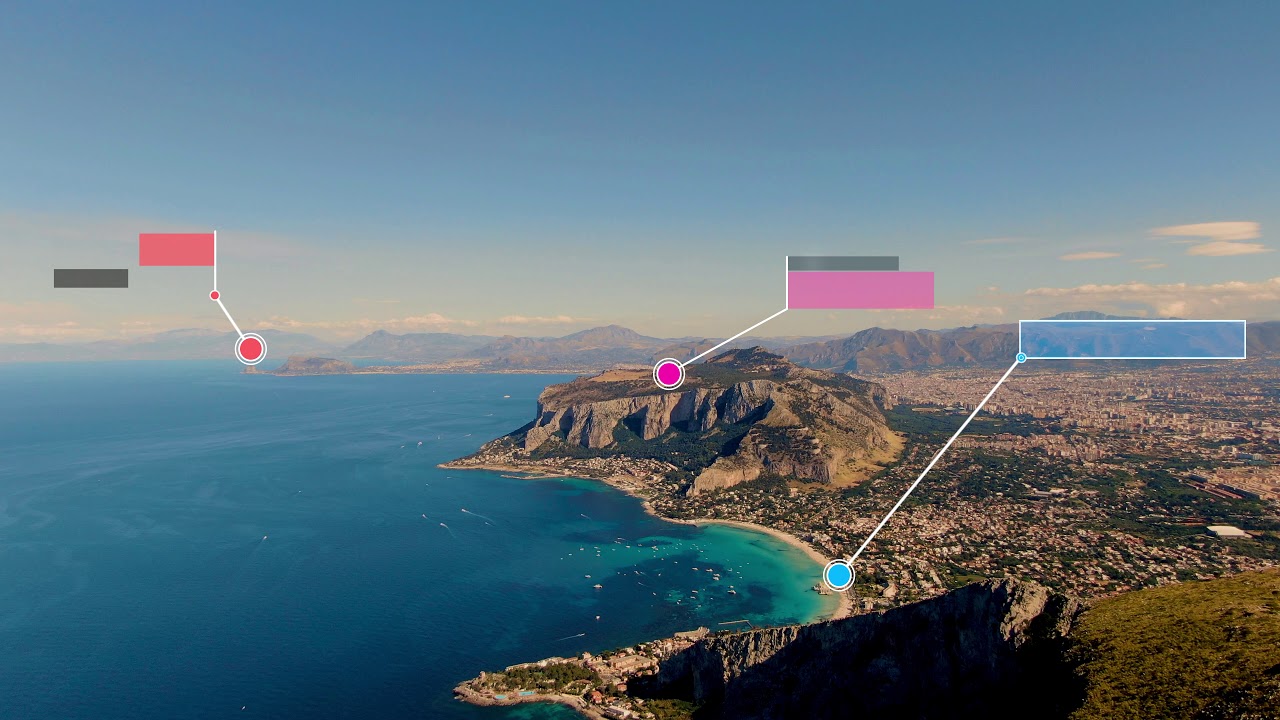 Monte (Mount) Gallo Semaforo Borbonico Palermo Aerial Photography
