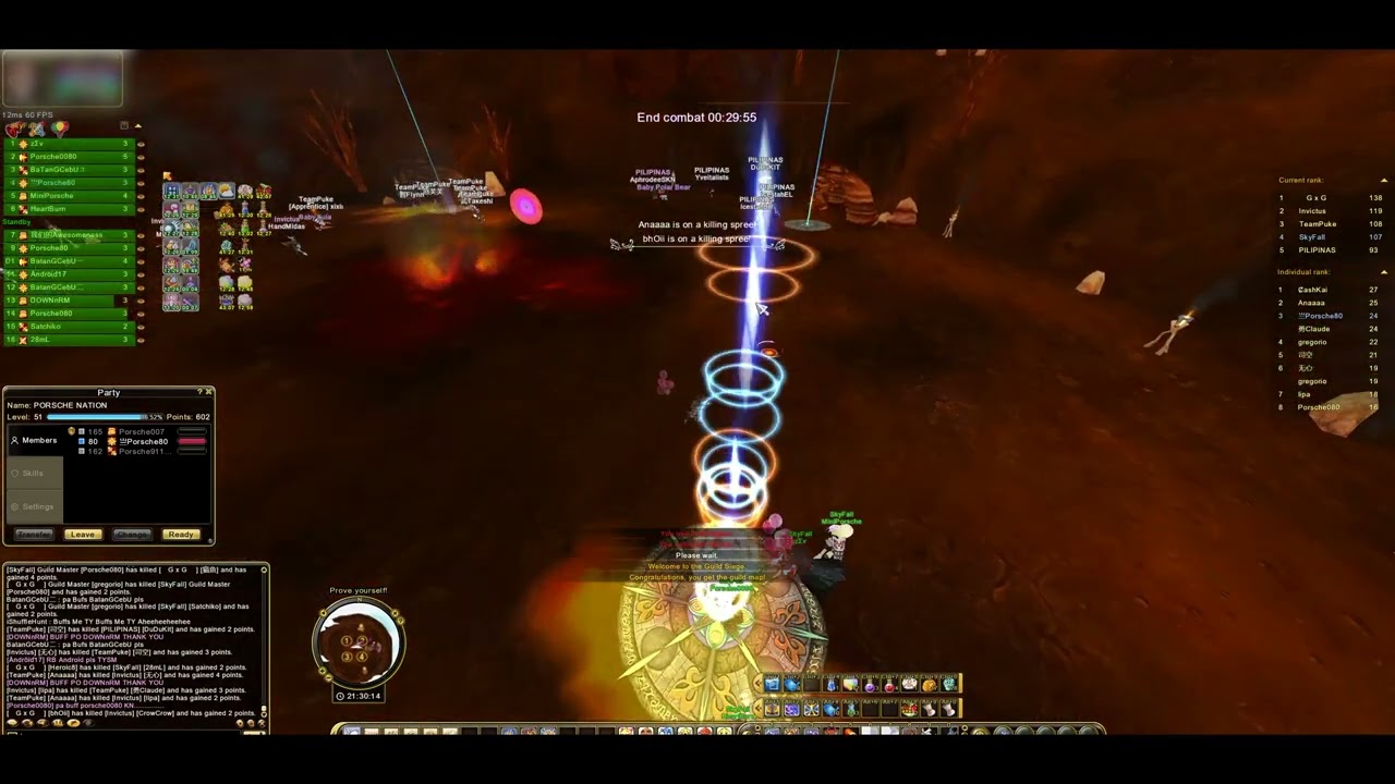 Flyff Universe Lawolf Server Level 80 Siege (亗Porsche80 P.O.V) - April 6, 2025