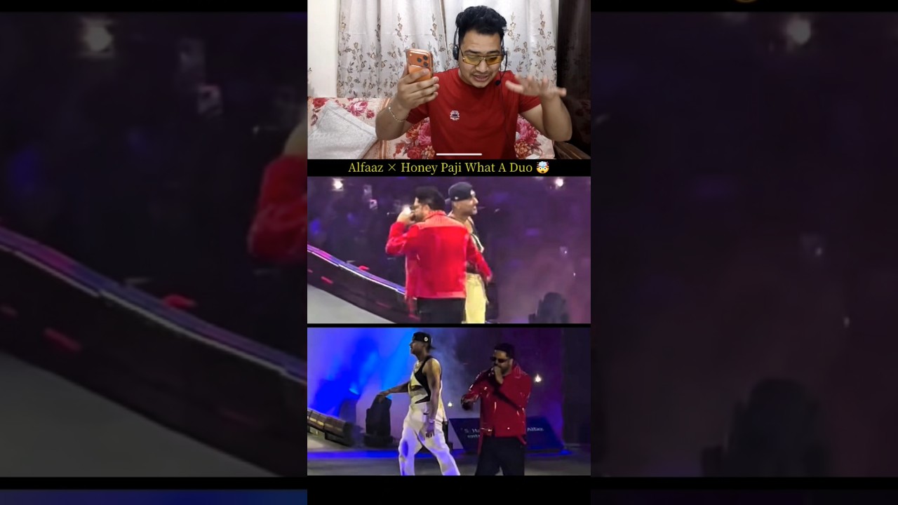 Yo Yo Honey Singh &times; Alfaaz Paji Duo Recreating The Magic On Live Concert Unexpected Moment 🤯