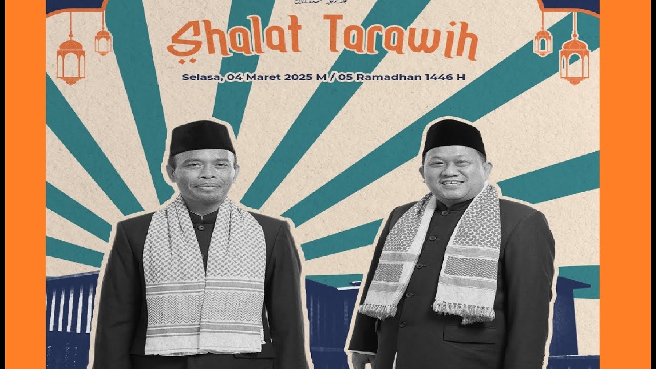 SHOLAT TARAWIH 5 RAMADHAN 1446 H | MASJID ISTIQLAL | 04.03.2025