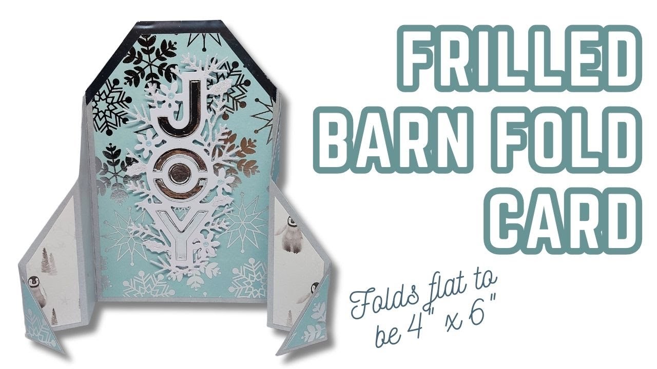 4x6 Frilled Barn Card