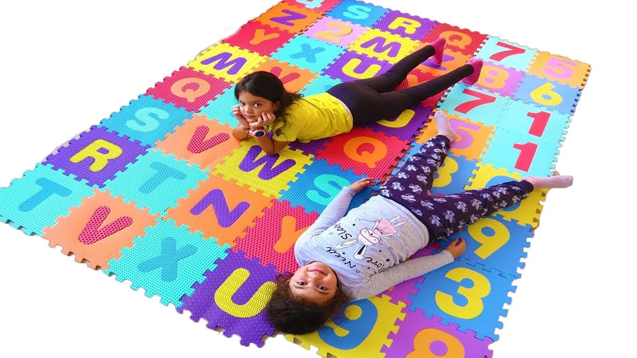 Masal and Öykü Learn English Alphabet for Children With Funny Kids