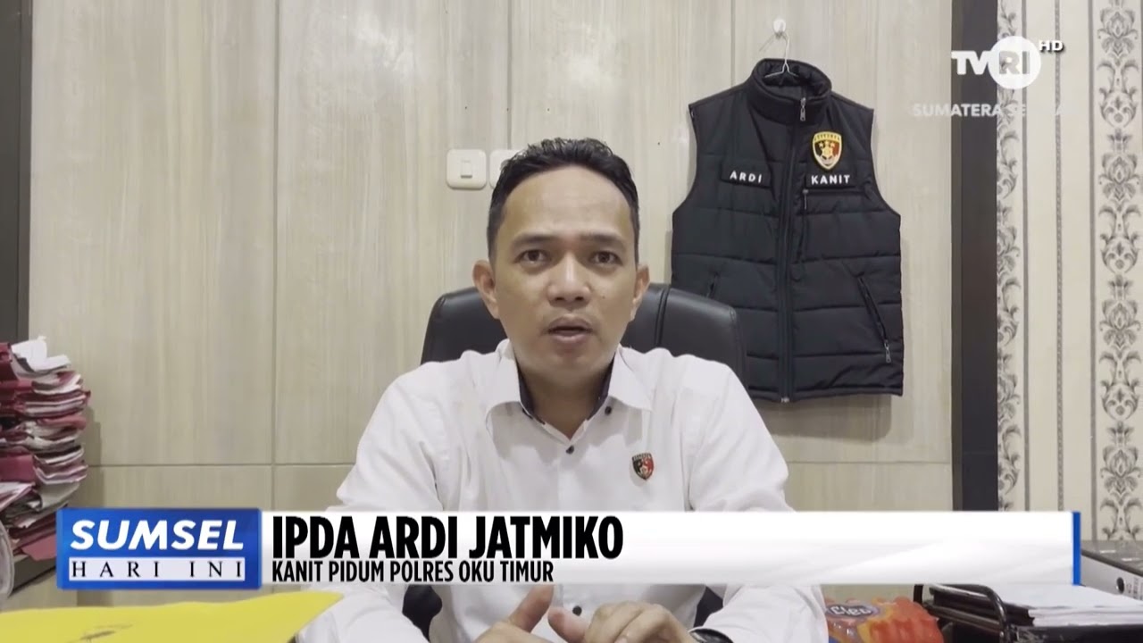 SUMSEL HARI INI - SATRESKRIM POLRES OKU TIMUR RINGKUS PELAKU CURANMOR