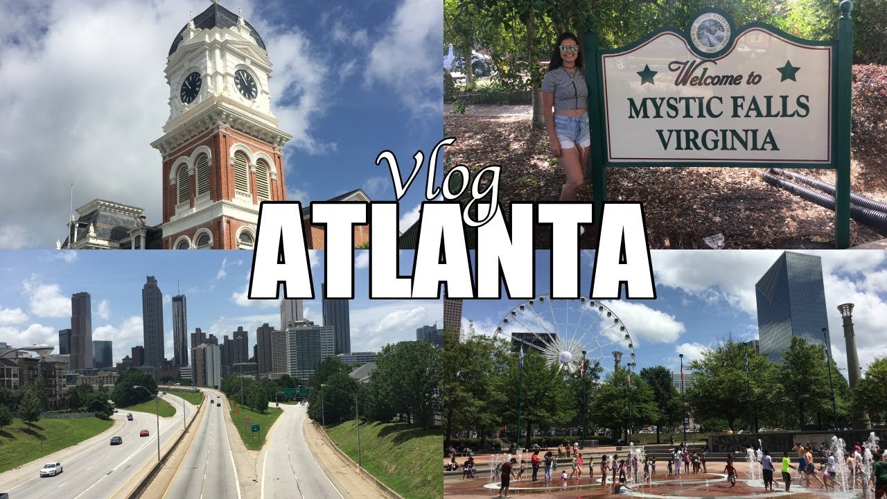 VLOG: Atlanta - Georgia (The vampire diaries, The walking dead e mais...)