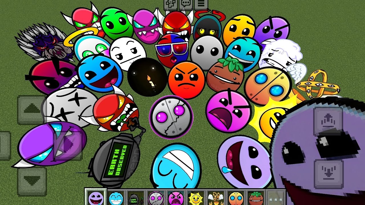 All Lobotomy Nextbots Geometry Dash ADDON in Minecraft