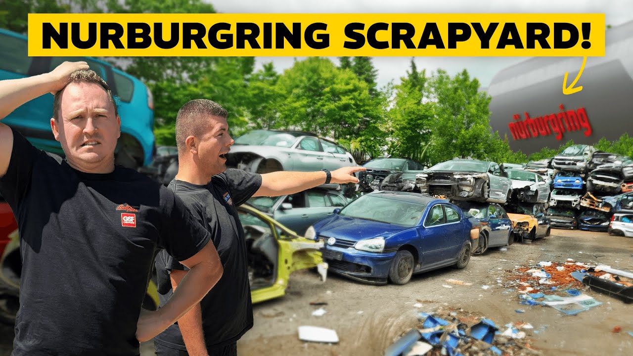 Exploring The Nürburgring Scrap Yard! 