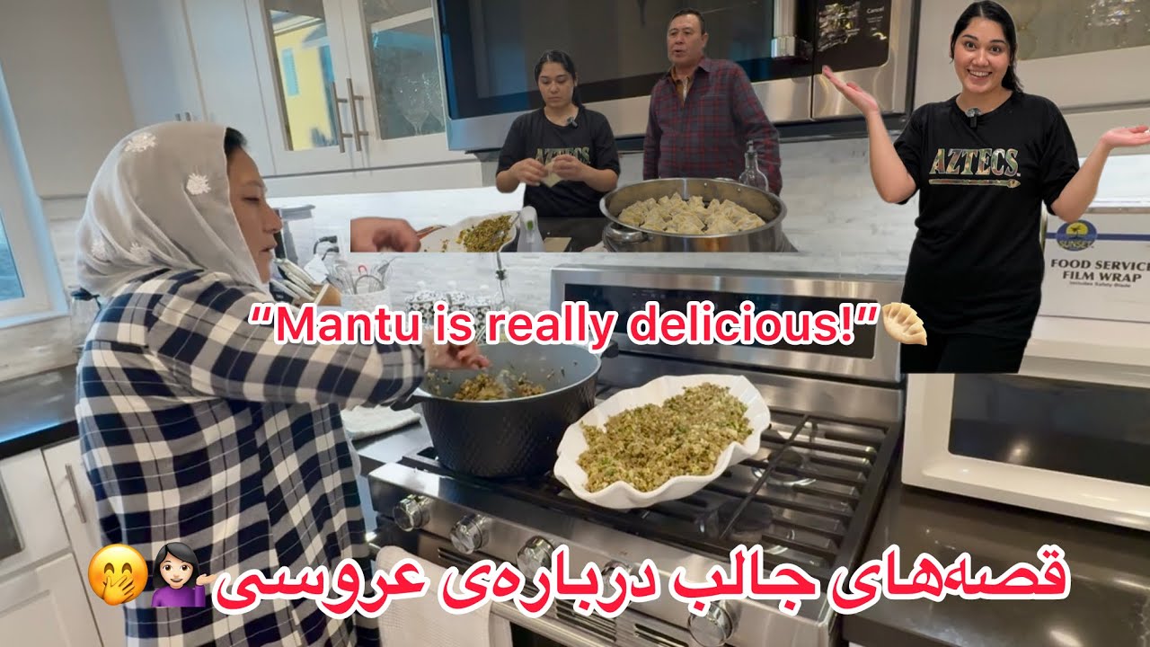 A vlog of sweet wedding memories and the joy of cooking mantu.” 🥟😋