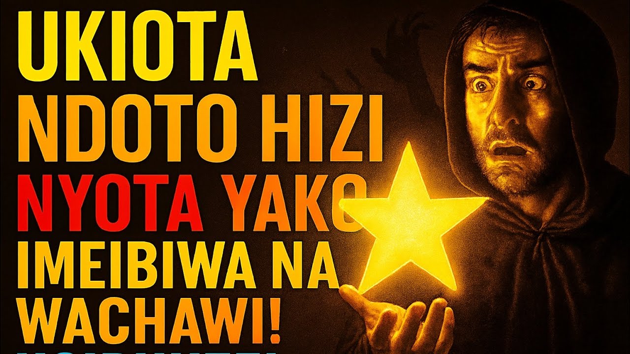 UKIOTA NDOTO HIZI NYOTA YAKO IMEIBIWA NA WACHAWI! USIPUUZE!