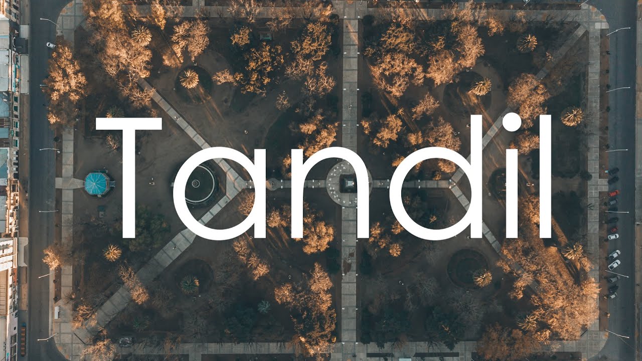 Tandil desde el aire en otoño (4K) :)
