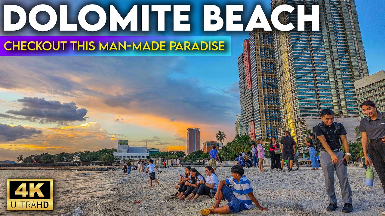 This Is The Controversial Manila Baywalk Dolomite Beach [4K] November 2025 Philippines Walking Tour