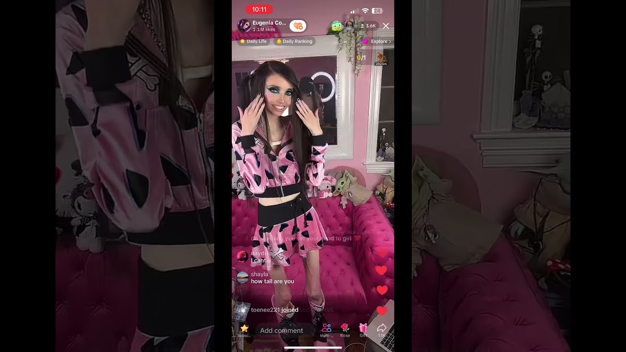 Eugenia Cooney at it again with her fetish content #eugeniacooney #shorts