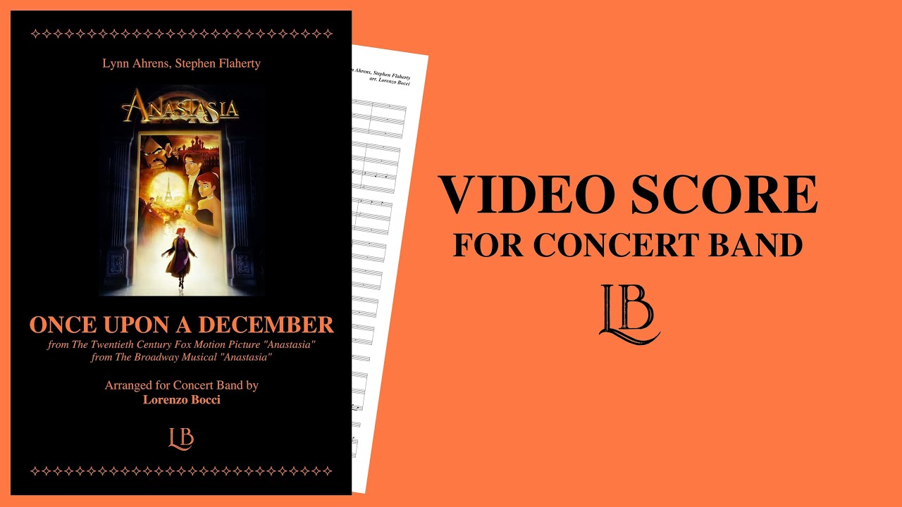 Once Upon A December (from Anastasia) - arranged by Lorenzo Bocci