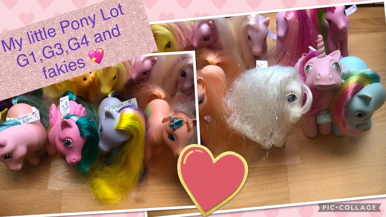 My Little Ponys G1, G3, G4 and fakies lot