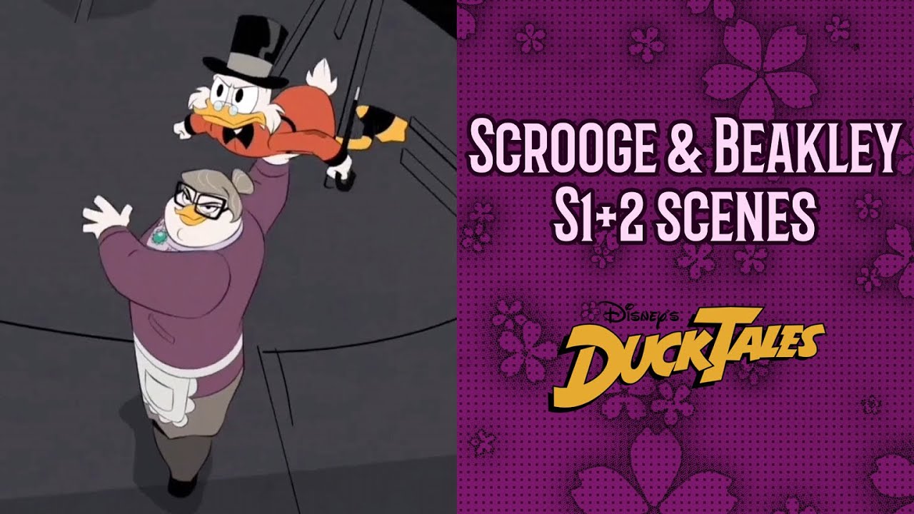 Ducktales - Beakley & Scrooge scenes (s1-2)