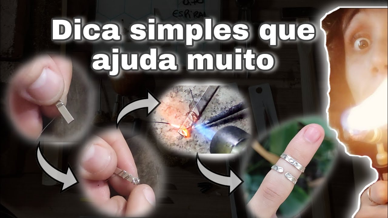 Dica de Solda para ourives usando FIO DE AÇO, TUTORIAL, Dicas de Ourives