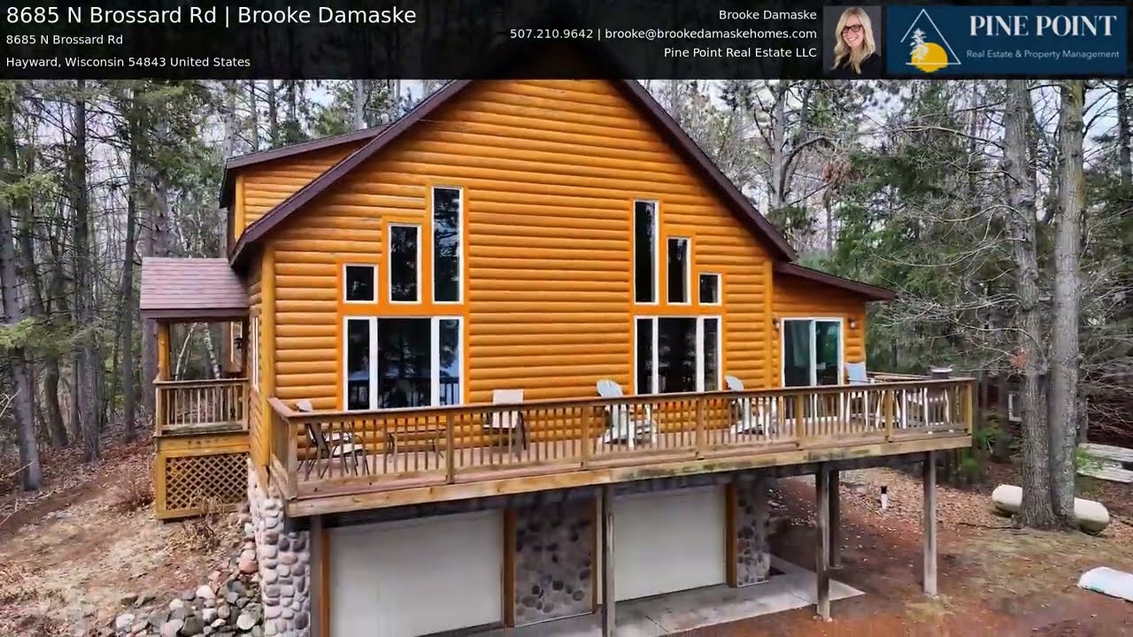 Hayward, Wisconsin Lake Home for Sale | Grindstone Lake | 8685 N Brossard Rd | Brooke Damaske