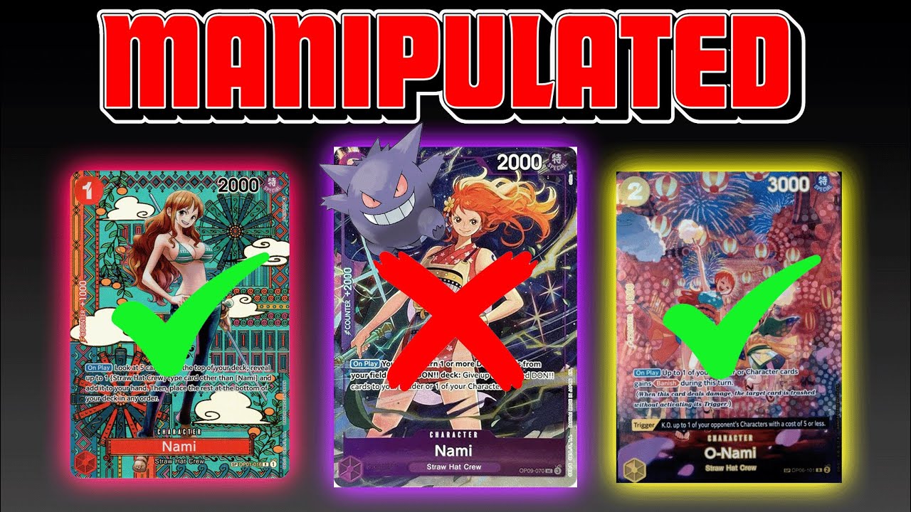 Это афера! Эта карта Нами — мошенничество… Не ведитесь! (Обзор рынка One Piece TCG)