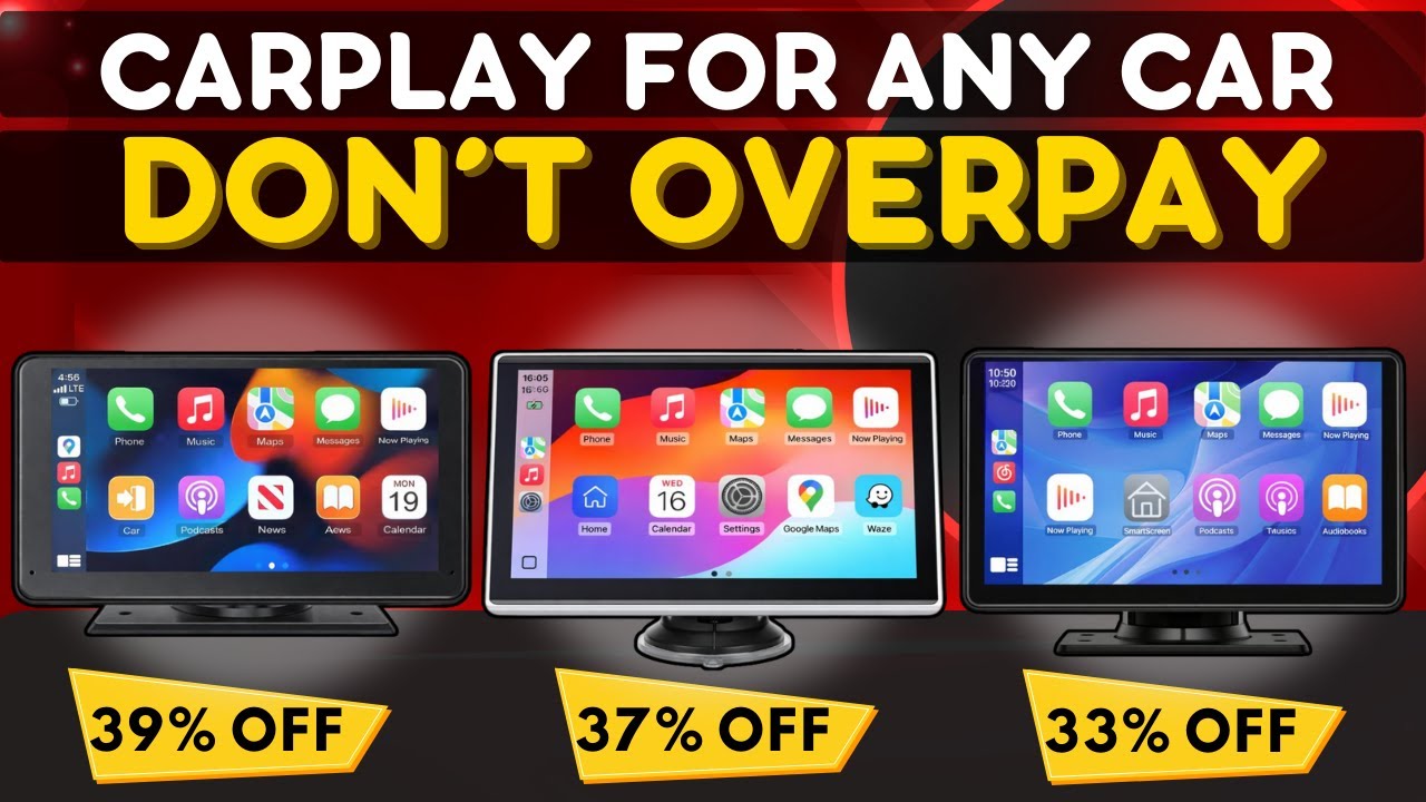 Best Car Stereo Screens 2026 | Apple CarPlay for Any Car (Don’t Overpay!)