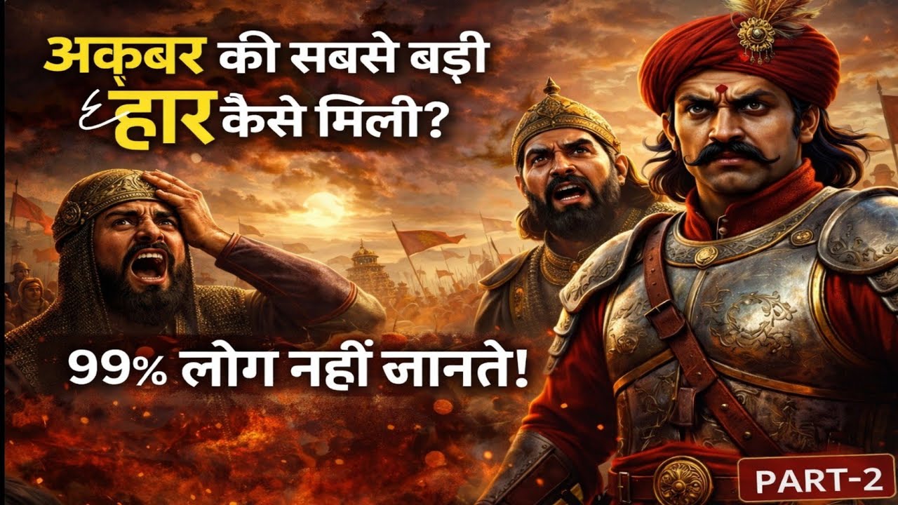 अकबर को सबसे बड़ी हार कैसे मिली? | महाराणा प्रताप का आख़िरी युद्ध | 99% लोग नहीं जानते | भाग-2