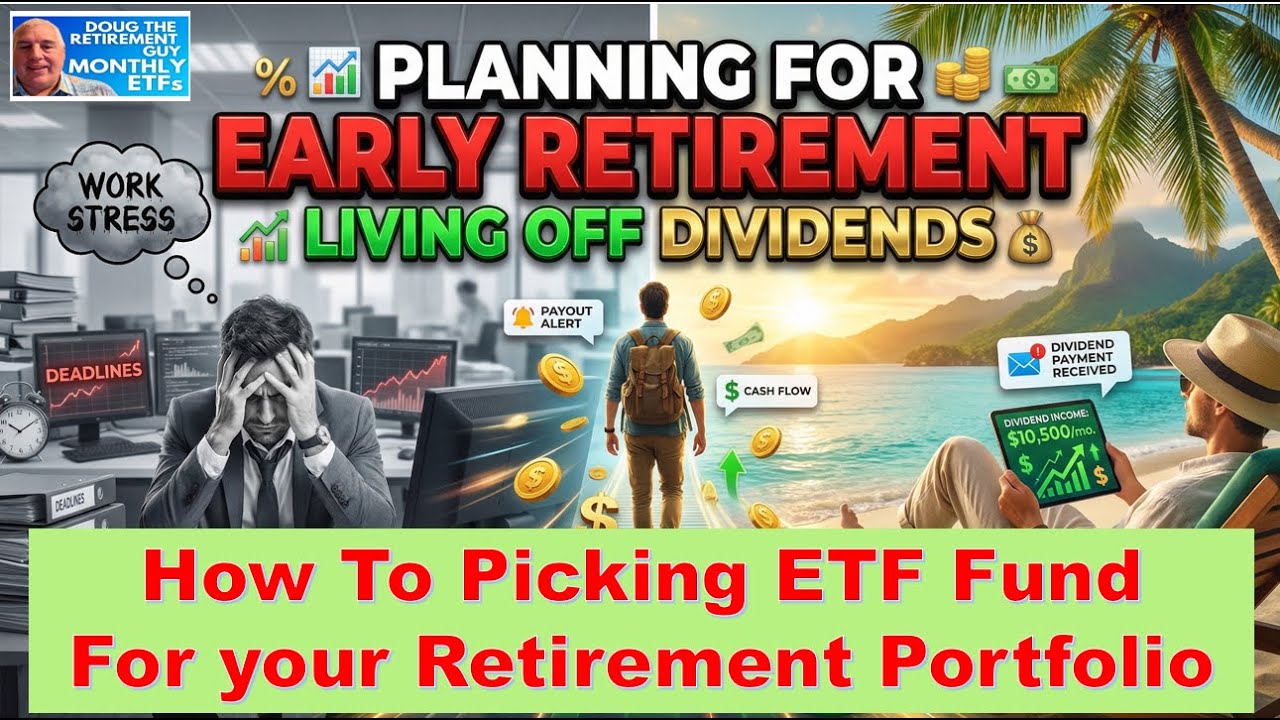 Early Retirement Planning with Dividend Income, Portfolio choices Explained Part 2