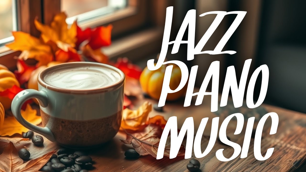 🎷 October Jazz Evening 10月ジャズ ☕ 長時間 作業用BGM & Chill Piano Jazz Cafe Live for Focus