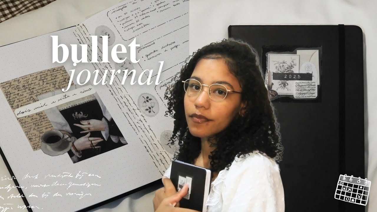 meu bullet journal para 2025 // tour pelas coleções iniciais + janeiro