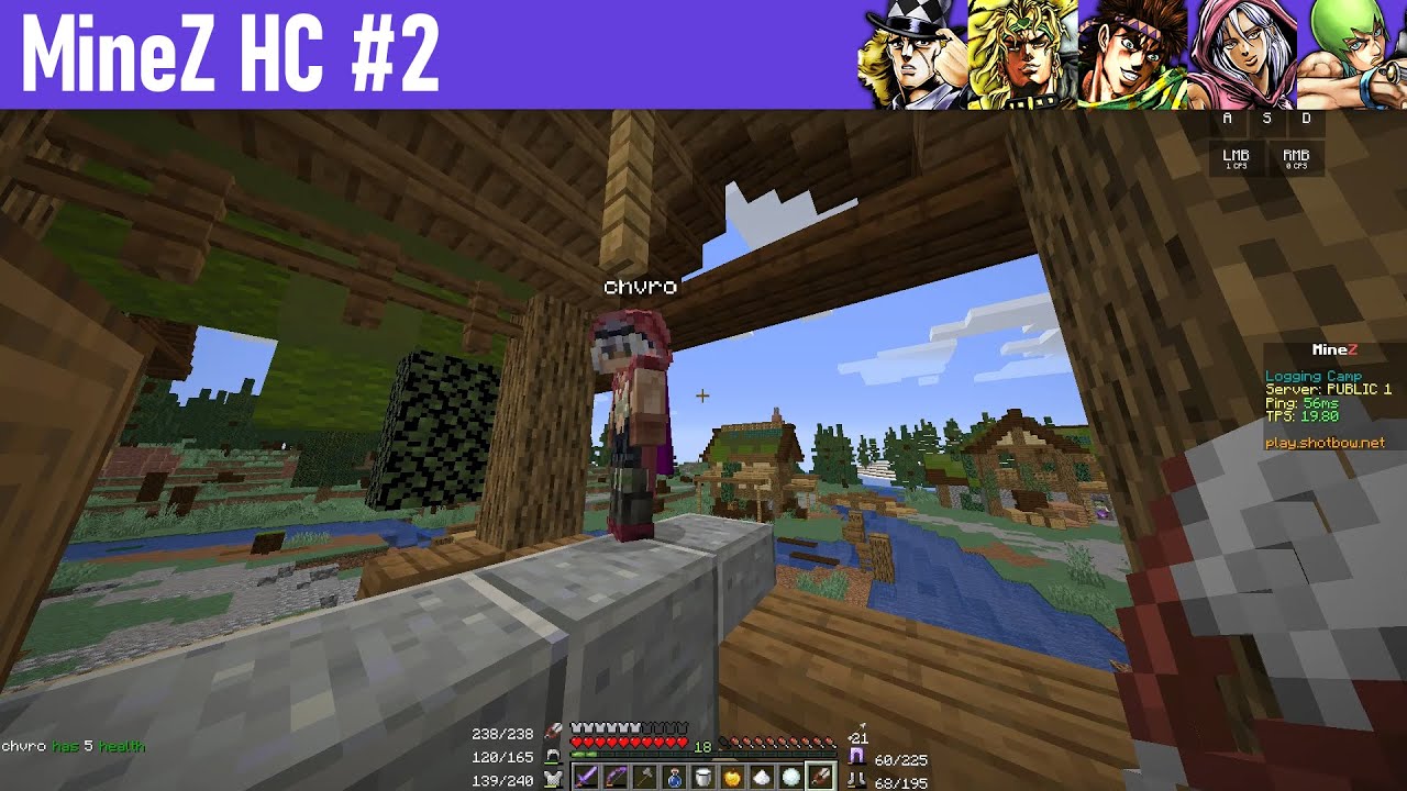 MineZ Hardcore S2 - Part 6 (I Ate Some Fries!)