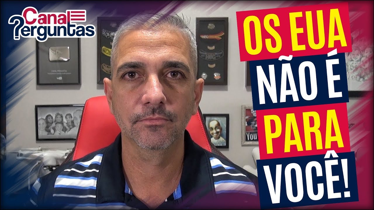 Não venha para os EUA (Desabafo)