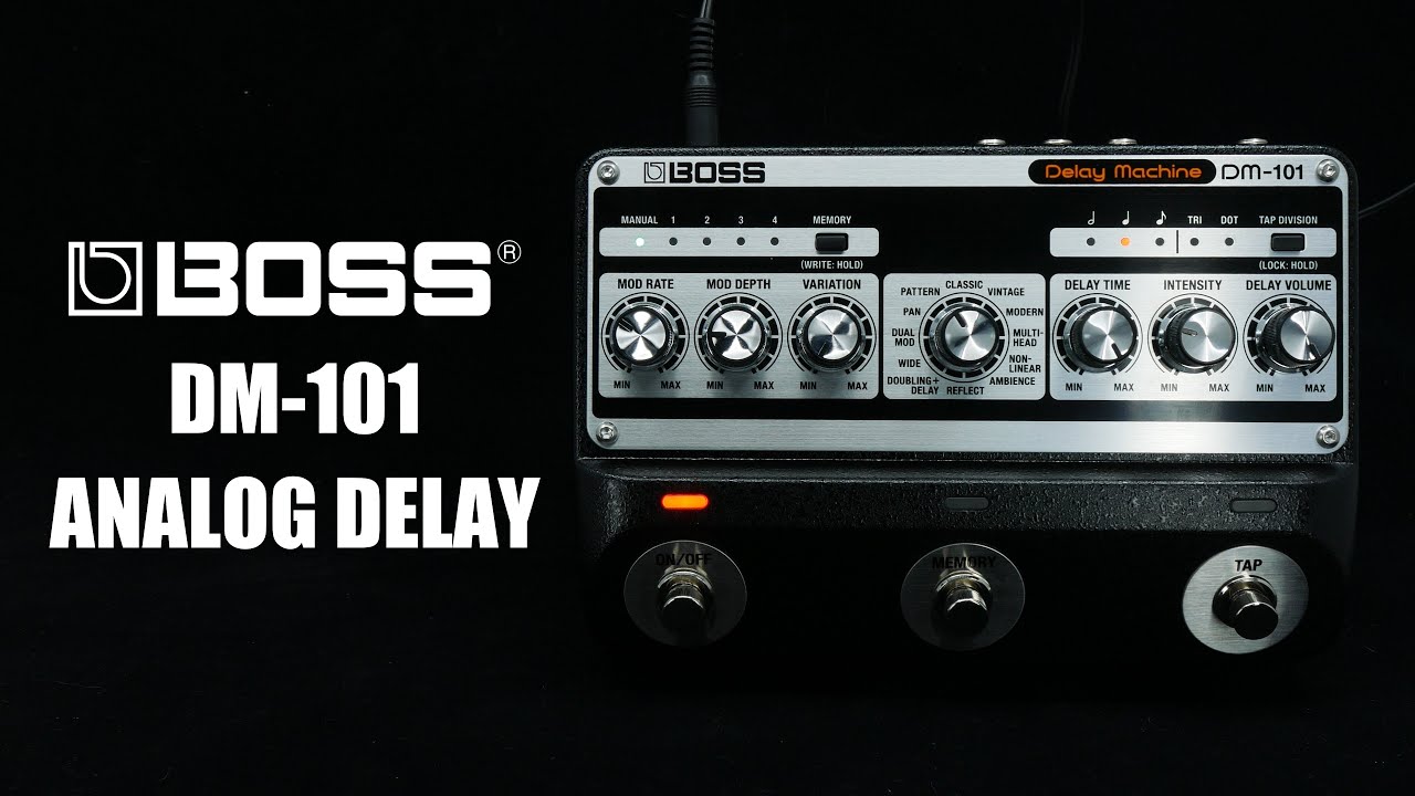 Boss DM-101 Analog Delay | Demo