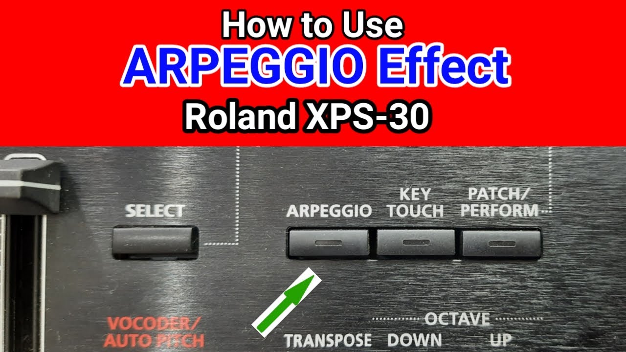 How to use Arpeggio in Roland XPS-30 | Arpeggio ka istemal kaise kare | #arpeggio | @MusicPlusPoetry