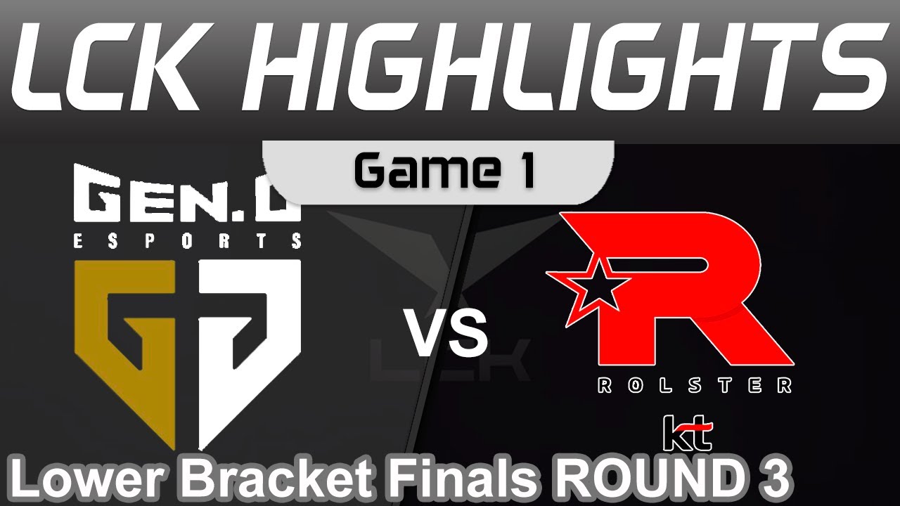 GEN vs KT Highlights Game 1 LCK Spring Lower Bracket Finals R3 2023 Gen.G vs KT Rolster by Onivia