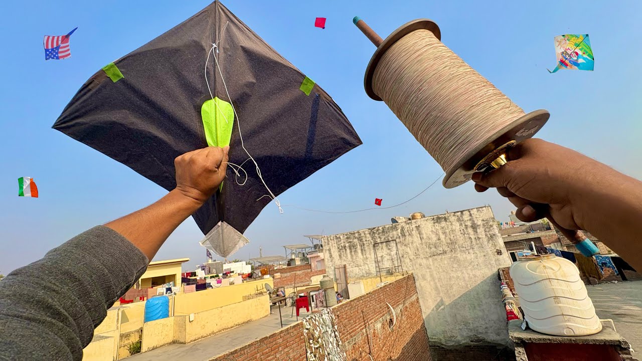 Kite Flying | How To Cut Other Kites | Kite Fighting | Kite Catch