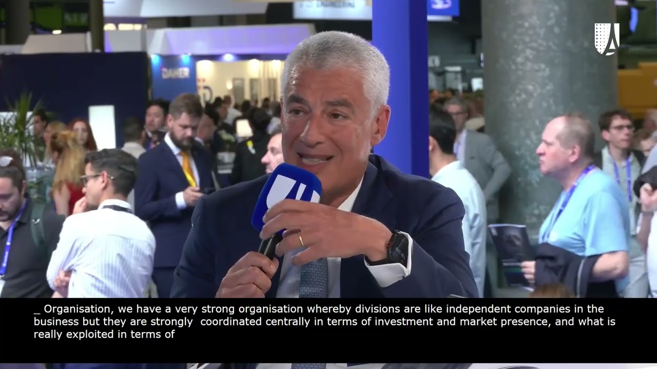 Eurosatory news 2026 - Day 2 - Interview of Lorenzo MARIANI, CEO and General Manager of Leonardo