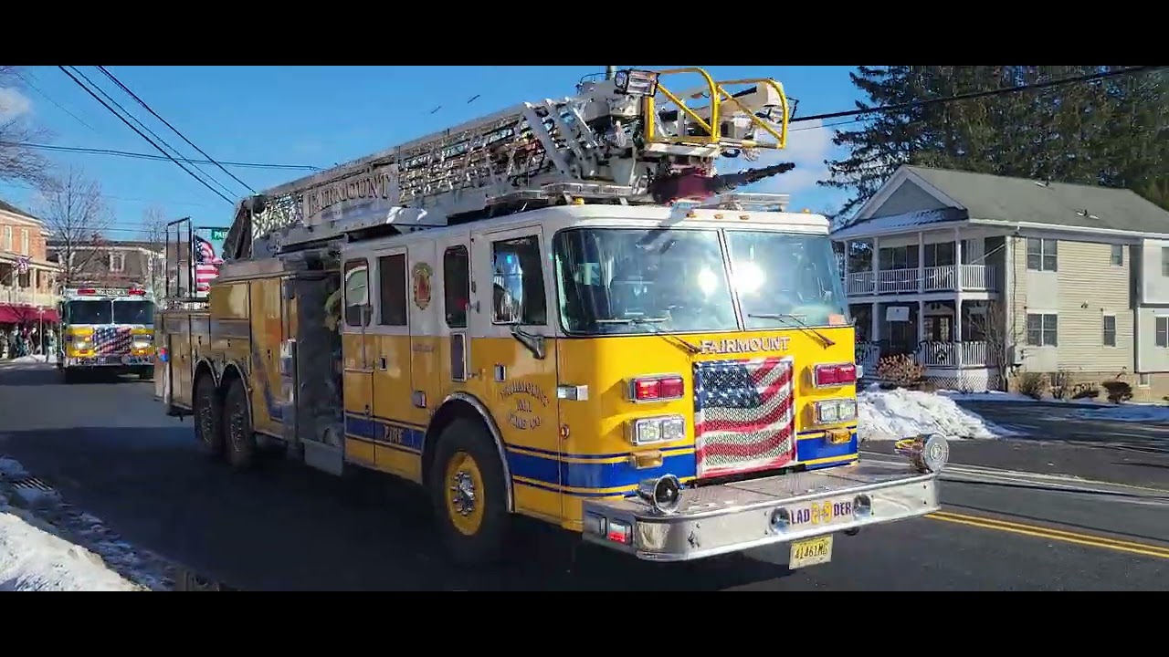 2026 Chester Volunteer Fire Company New Years Day Parade