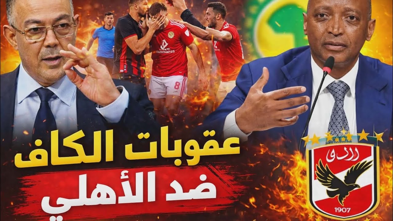 الكاف يحسم موعد عقوبات الأهلي رسميا|الإصابة تنهي موسم نجم الزمالك|إنهاء أزمة المستثمرين قبل فك القيد