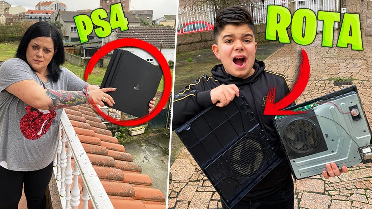 MI MADRE ME ROMPE LA PS4 (broma)!!! ME ENFADO MUCHO
