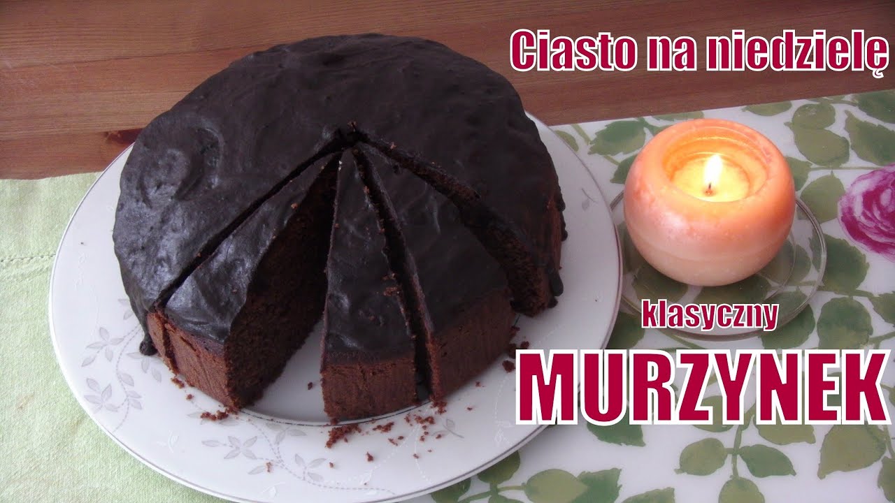 Ciasto na niedzielę - klasyczny MURZYNEK