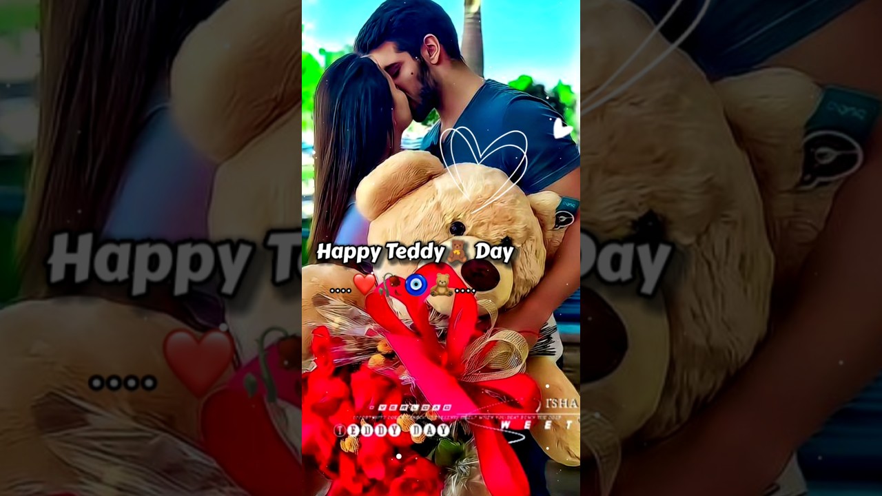 Happy Teddy Day 🙊👄|| Teddy Day Status😍|| Teddy Day Shayari ☺️||Teddy Day New Shayari