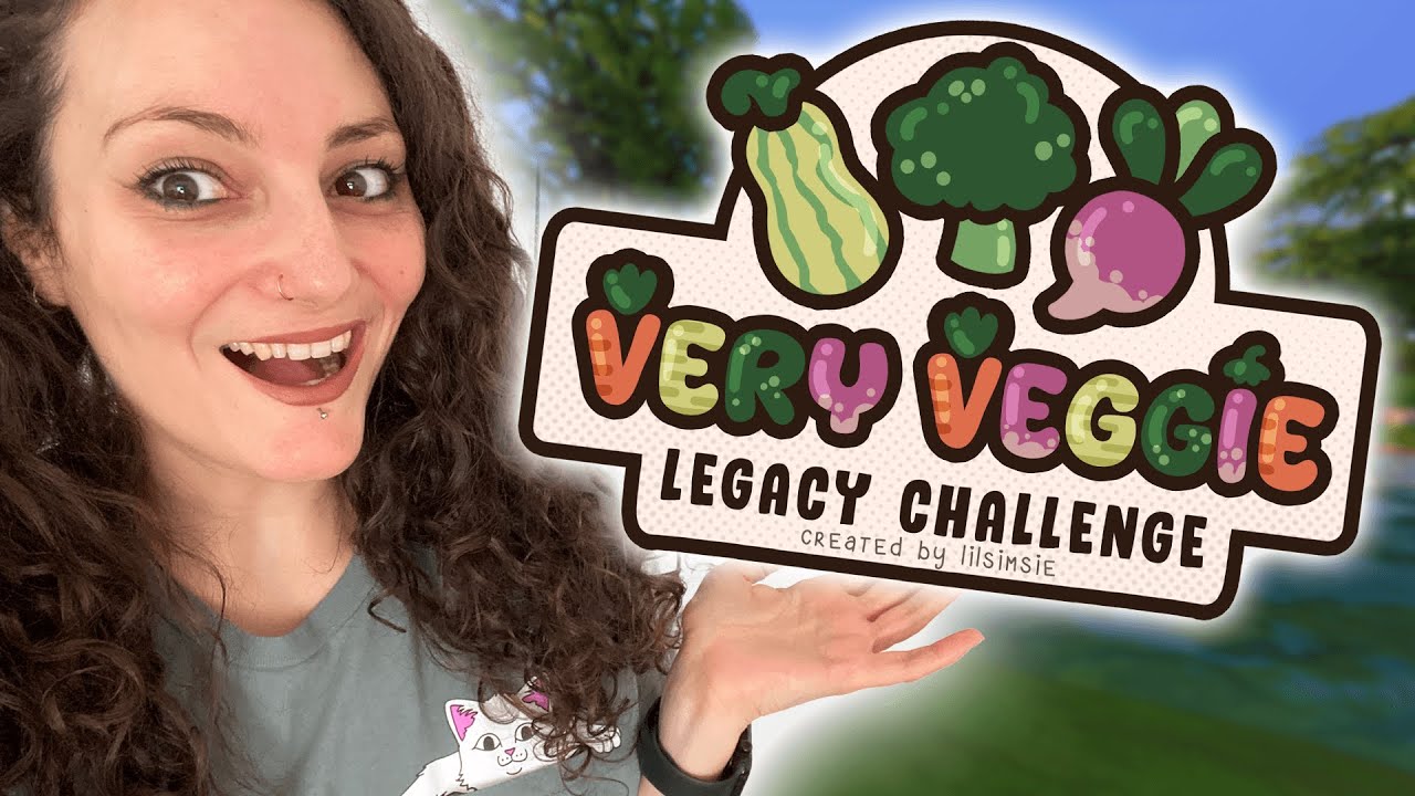 la NUOVA VERY VEGGIE CHALLENGE in The Sims 4! 🥦🥕🍅 | Gameplay Legacy Challenge ITA
