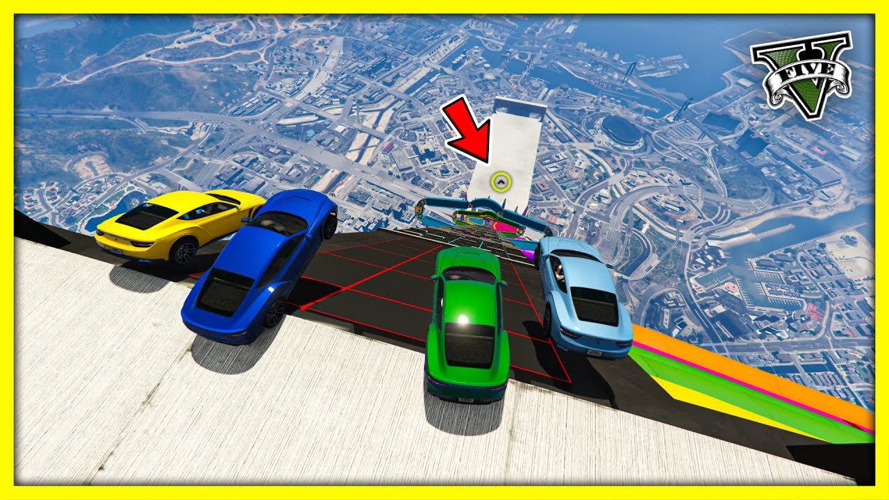 قراند 5 | طيحة 🔥 سبحان الله كان يخرب علي وجاه واحد يخرب عليه 😂😂| GTA 5 Parkour