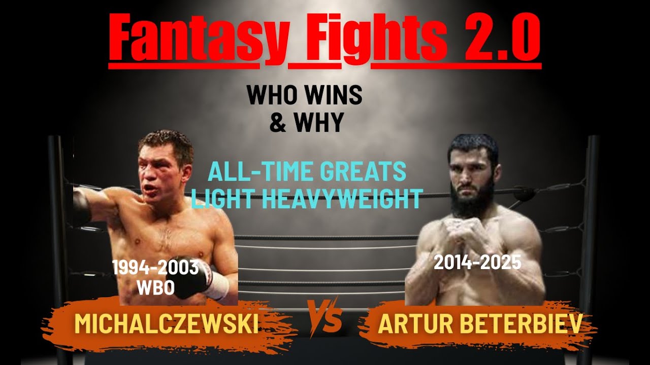 All Time Greats Artur Beterbiev vs Dariusz Michalczewski  Fantasy Fights 2 0 1