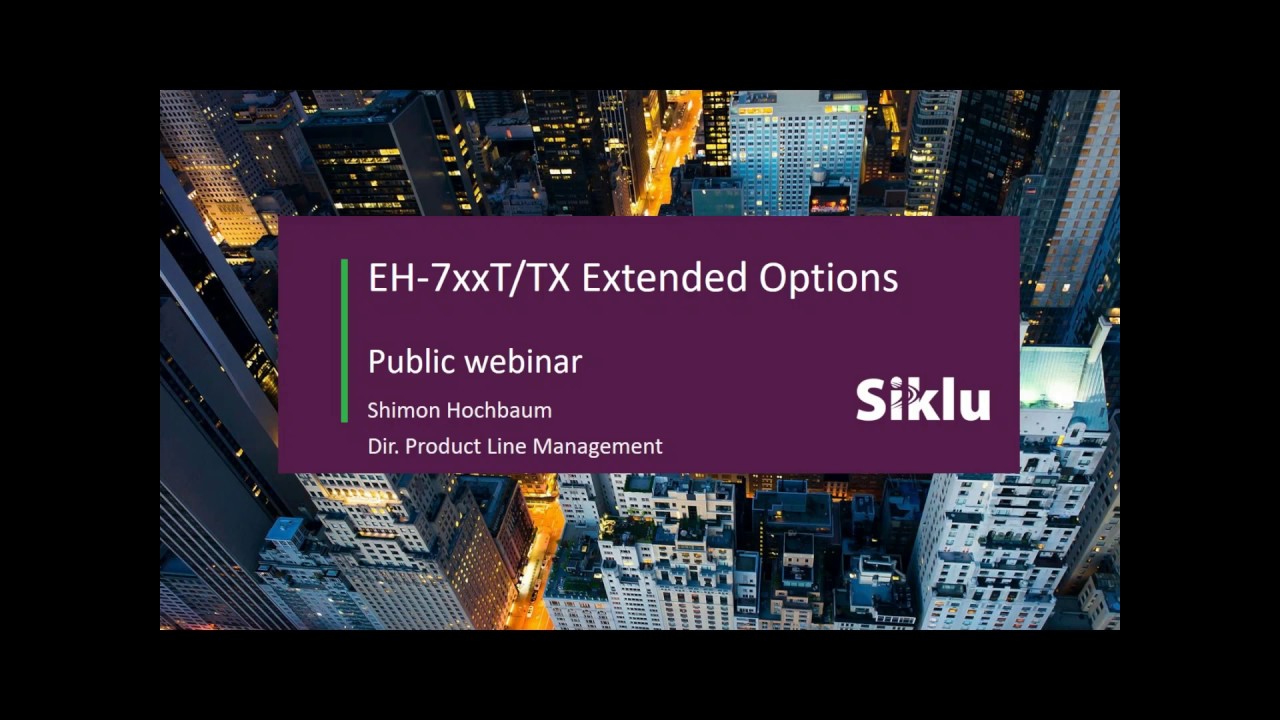 The New EH 7XXT TX Are here! [Webinar]
