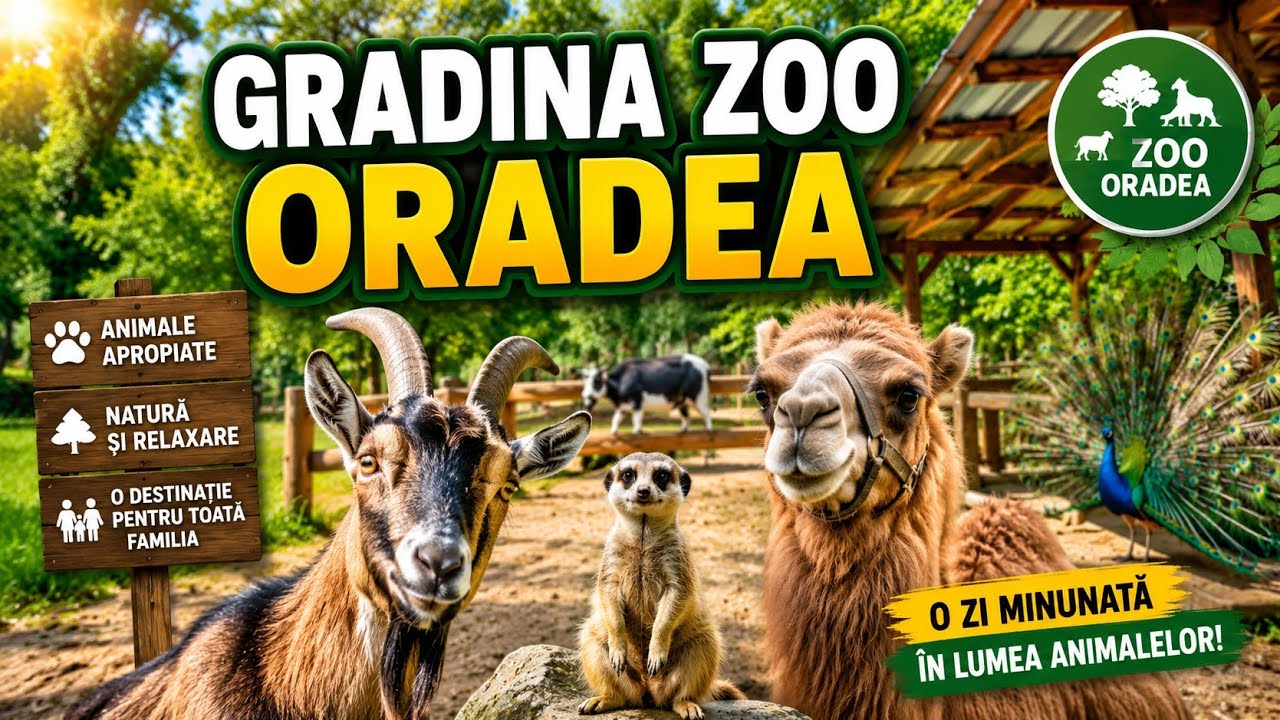 Tur pietonal - Grădina Zoo Oradea | Distracție pentru copii și animale fascinante!