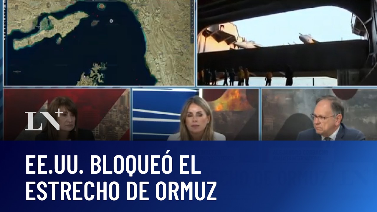 Guerra en Medio Oriente: bloqueo de EE.UU. en el estrecho de Ormuz