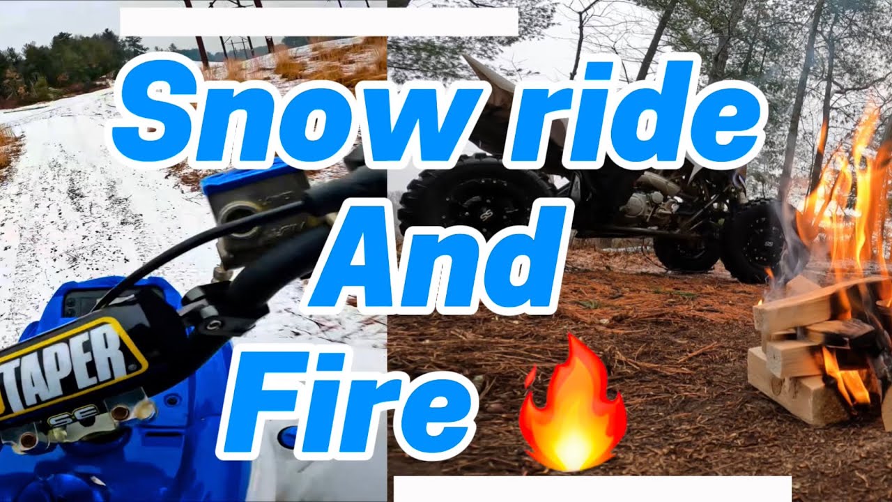  Raptor 700r in the snowy sandpit 