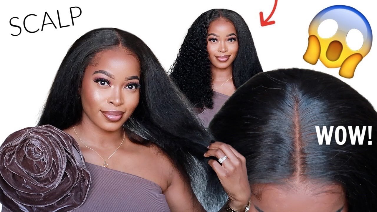 OMG!!😱THE MOST NATURAL WIG EVER!! Scalp! Crystal Lace Undetectable Natural Hair Wig Ft. Genius Wigs
