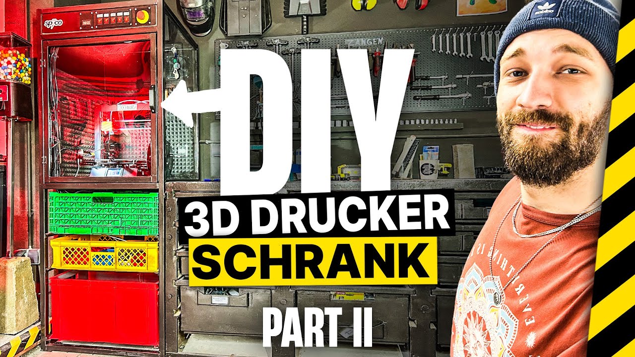 Jetzt kommt die TECHNIK! 3D Druck Gehäuse PART II //Werkstatt Folge 11