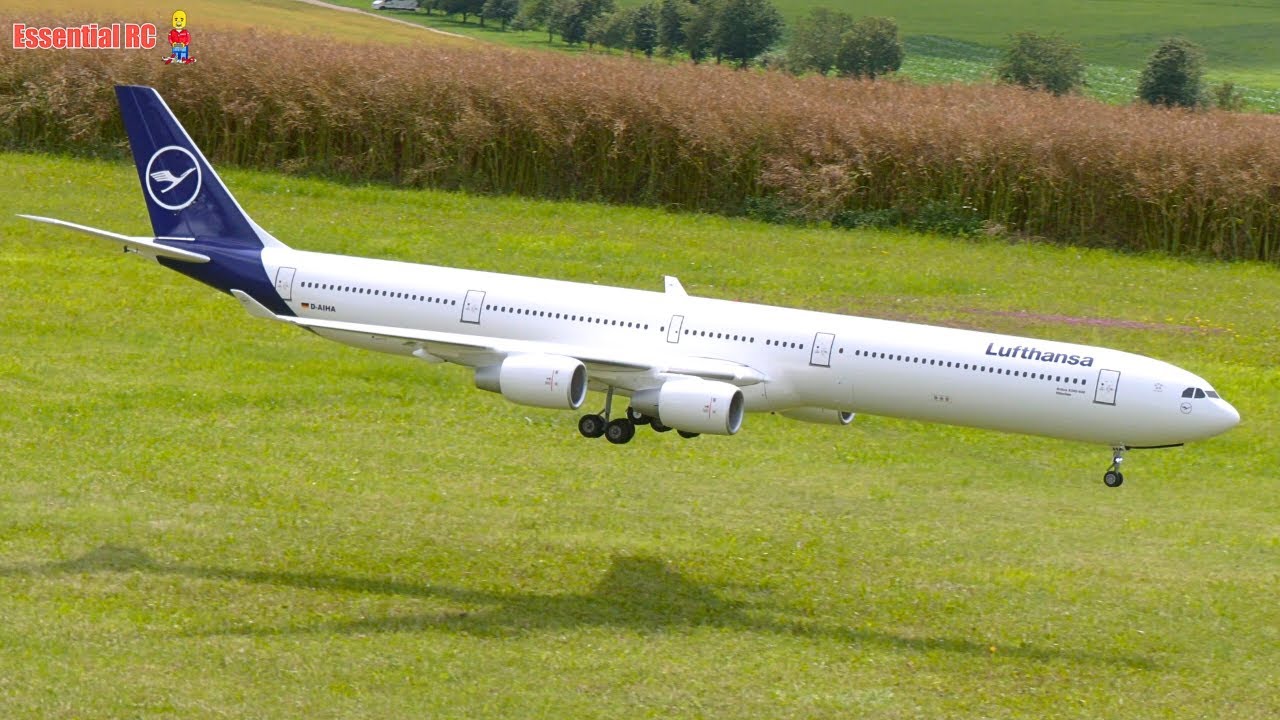 2 BIG RC Airliners Fly Together !